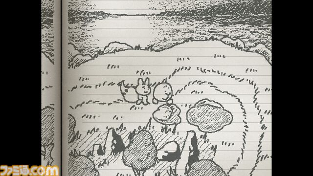 『UGOMEKU NOTE』の体験版が配信。『うごくメモ帳』や『UNDERTALE』に影響を受けたどこか懐かしい手描きノート風RPG