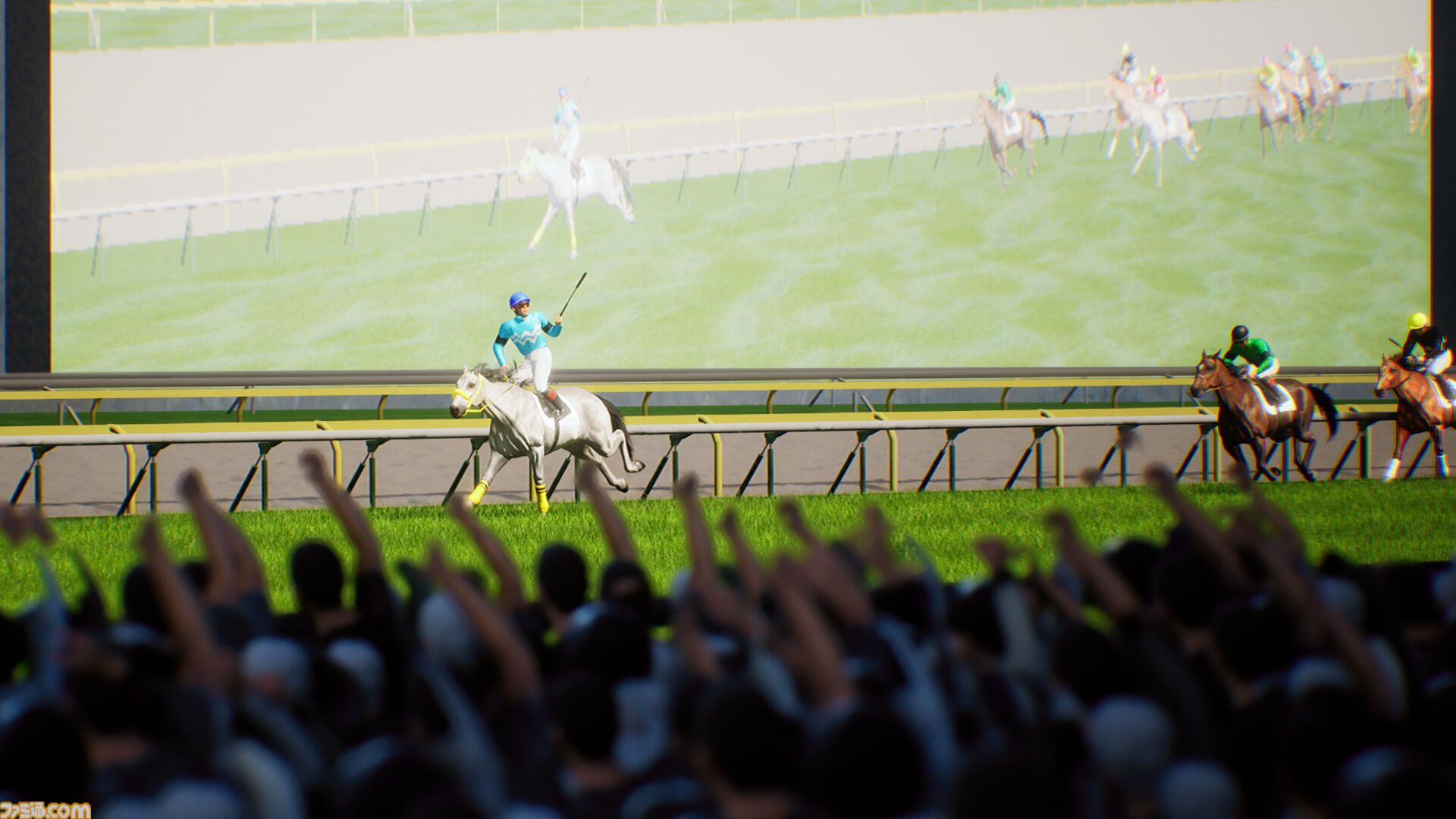 『Full Stride』騎手が見ている景色をリアルに再現したジョッキーレーシングゲーム。SteamストアページやPVを公開。Patreonでの支援受付も開始