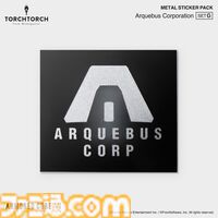 『アーマード・コア6』TORCH TORCHとのコラボメタルステッカーが発売。色味や質感にもこだわりぬいたエンブレム36種が登場