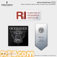 『アーマード・コア6』TORCH TORCHとのコラボメタルステッカーが発売。色味や質感にもこだわりぬいたエンブレム36種が登場