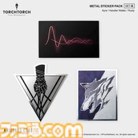 『アーマード・コア6』TORCH TORCHとのコラボメタルステッカーが発売。色味や質感にもこだわりぬいたエンブレム36種が登場