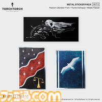 『アーマード・コア6』TORCH TORCHとのコラボメタルステッカーが発売。色味や質感にもこだわりぬいたエンブレム36種が登場
