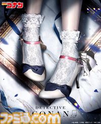 『名探偵コナン』怪盗キッドと江戸川コナンがモチーフのパンプス2種が登場。マントや蝶ネクタイを落とし込んだ遊び心溢れるデザイン【12月23日11時発売】