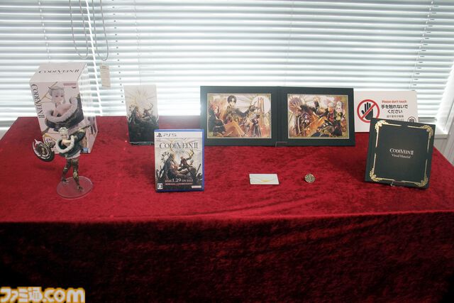 『コードヴェイン2』先行試遊会リポート。広大なフィールド探索や骨太なボス戦に一足早く挑戦。キャラクターの展示物のほか、開発資料などを交えたトークセッションも