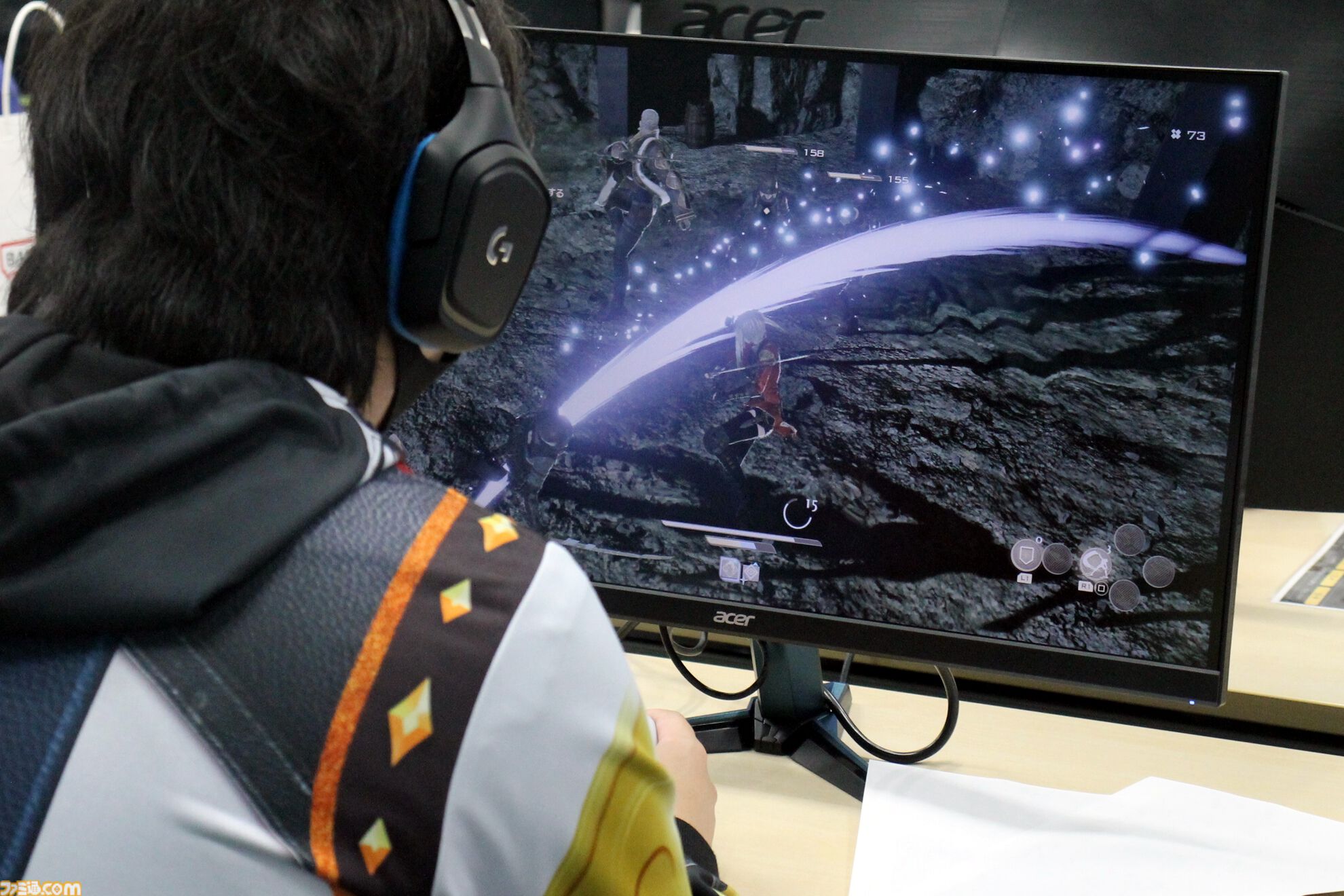『コードヴェイン2』先行試遊会リポート。広大なフィールド探索や骨太なボス戦に一足早く挑戦。キャラクターの展示物のほか、開発資料などを交えたトークセッションも