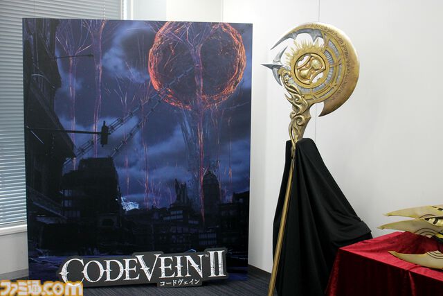 『コードヴェイン2』先行試遊会リポート。広大なフィールド探索や骨太なボス戦に一足早く挑戦。キャラクターの展示物のほか、開発資料などを交えたトークセッションも