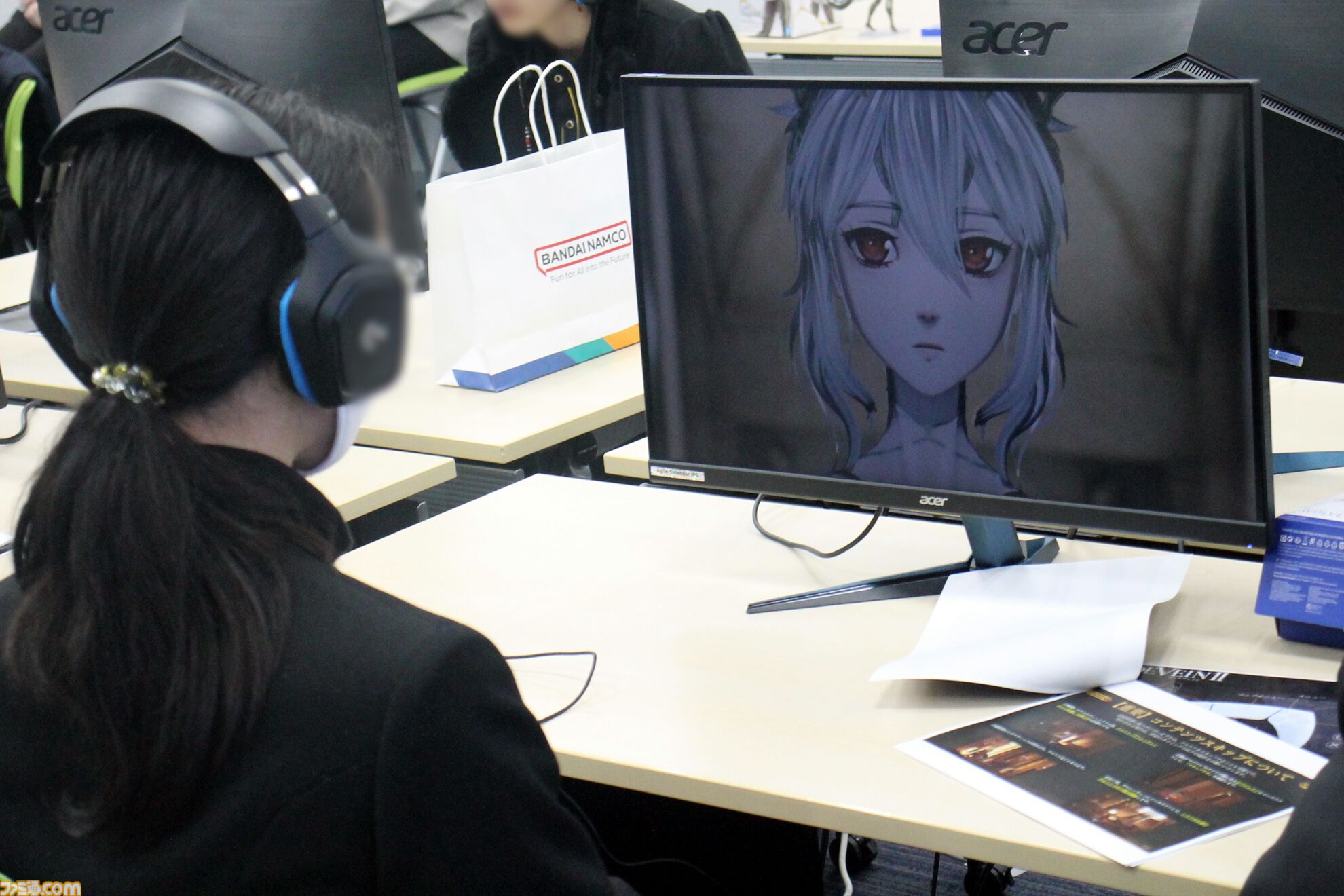 『コードヴェイン2』先行試遊会リポート。広大なフィールド探索や骨太なボス戦に一足早く挑戦。キャラクターの展示物のほか、開発資料などを交えたトークセッションも