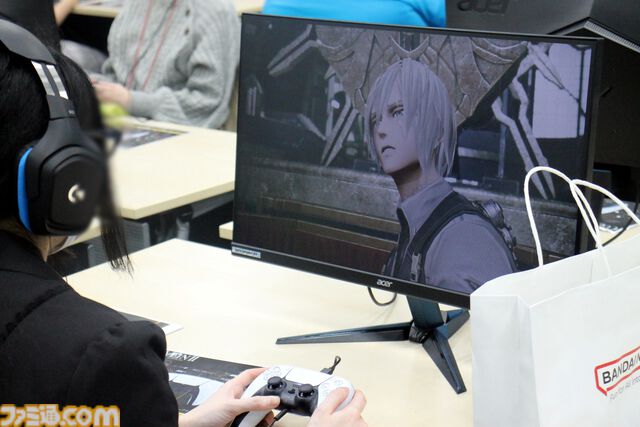 『コードヴェイン2』先行試遊会リポート。広大なフィールド探索や骨太なボス戦に一足早く挑戦。キャラクターの展示物のほか、開発資料などを交えたトークセッションも