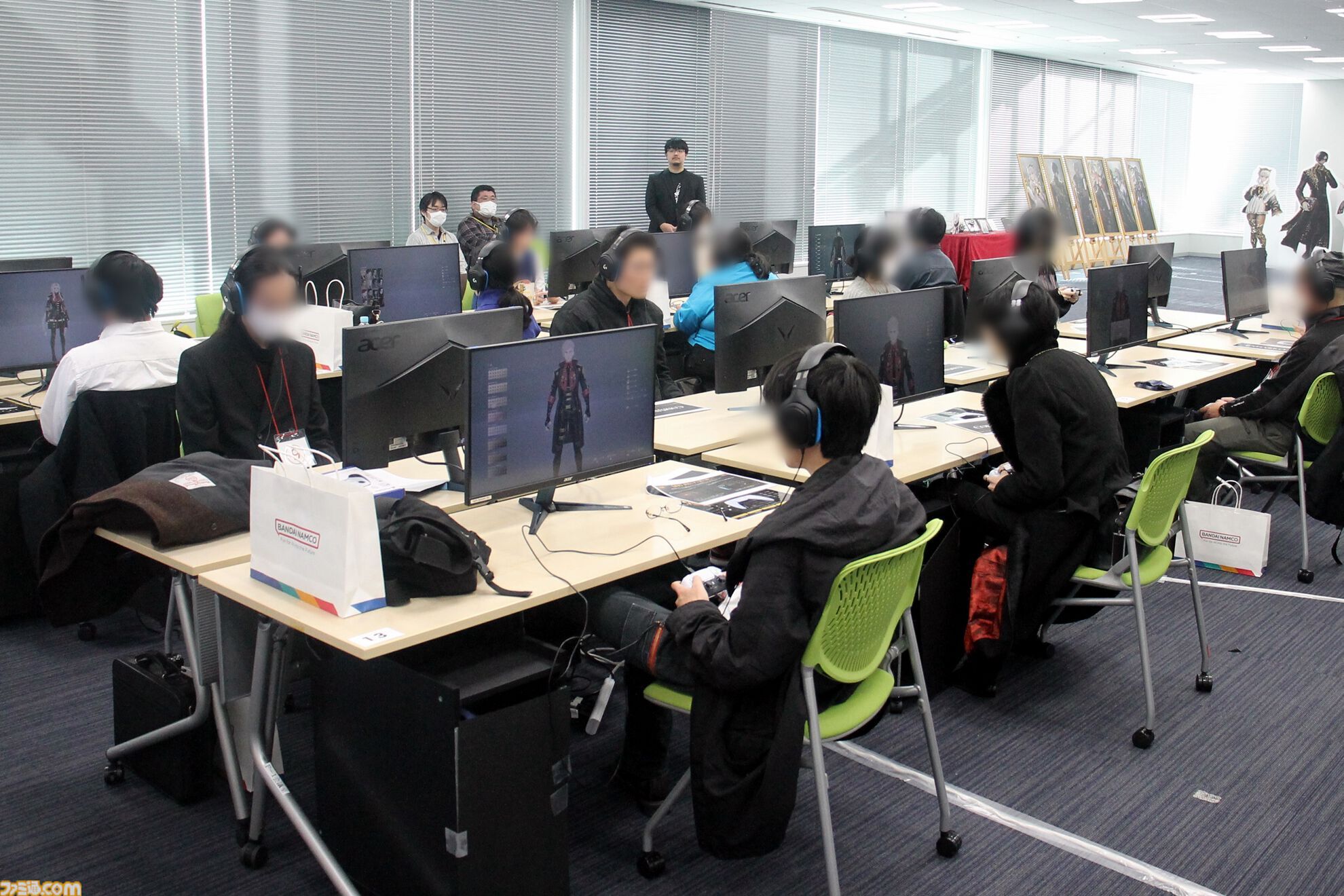 『コードヴェイン2』先行試遊会リポート。広大なフィールド探索や骨太なボス戦に一足早く挑戦。キャラクターの展示物のほか、開発資料などを交えたトークセッションも