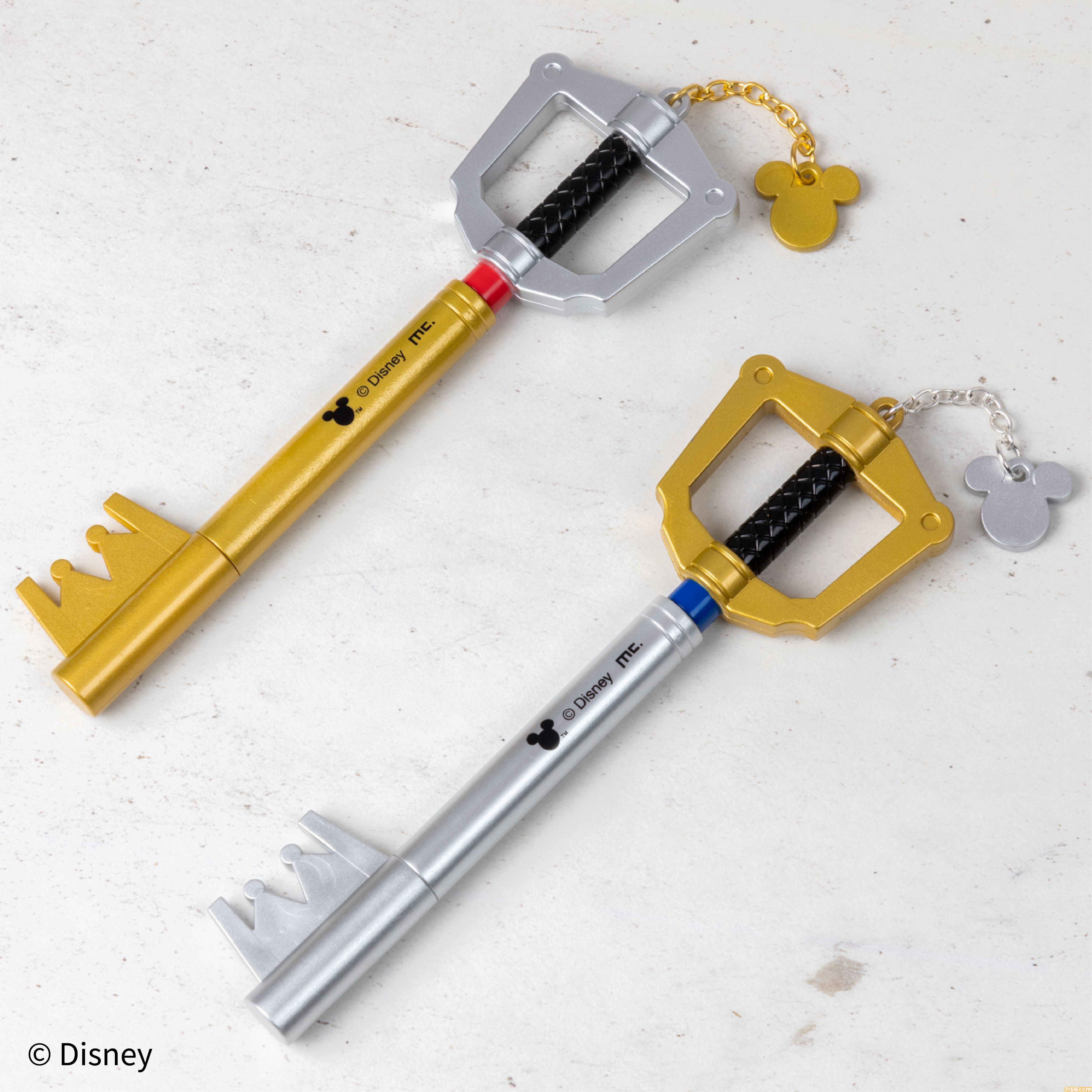 キングダム ハーツ』キーブレード型ボールペンが12月20日発売