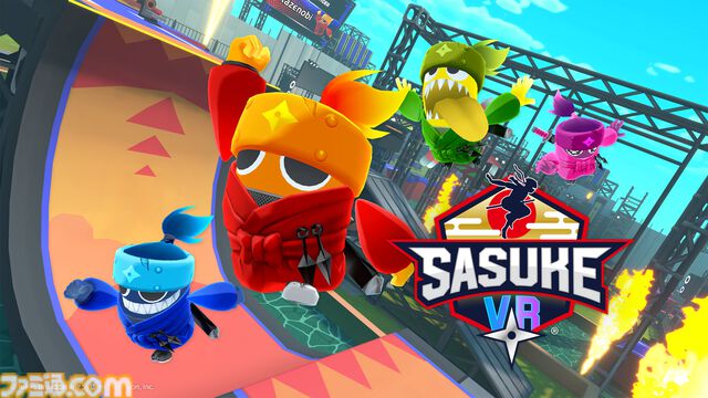 『SASUKE VR』がMeta Quest向けに発売。TBSの人気番組『SASUKE』をVRで体験できる