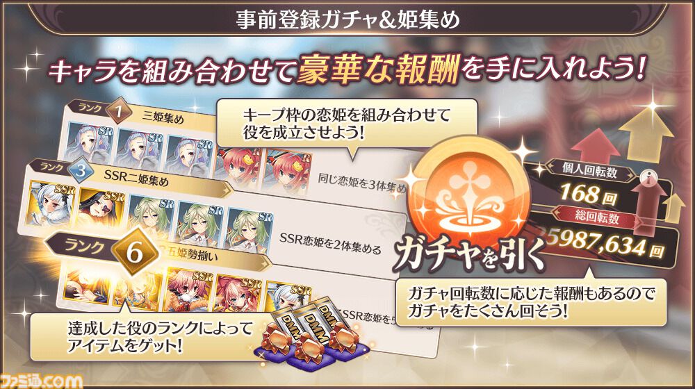 『恋姫†大戦』恋姫シリーズ集結の戦乱バトルRPGの事前登録がスタート。1日最大10回まで無料で回せる事前登録ガチャも開催中