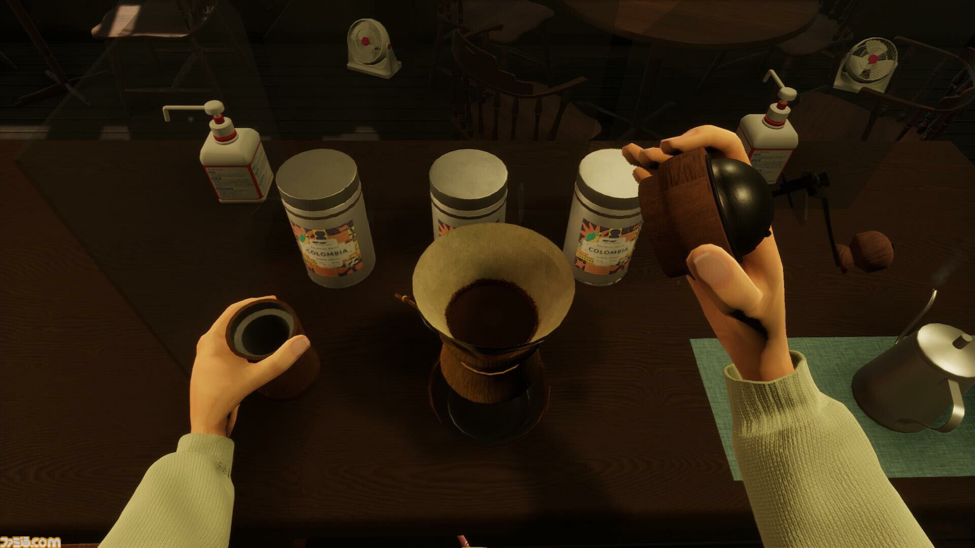 コーヒーとともにコロナ禍を思うカフェゲーム『東京珈琲パンデチカ』がSteamで7月27日に発売決定。2020年の東京を舞台にお客さんとのひとときを