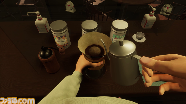コーヒーとともにコロナ禍を思うカフェゲーム『東京珈琲パンデチカ』がSteamで7月27日に発売決定。2020年の東京を舞台にお客さんとのひとときを