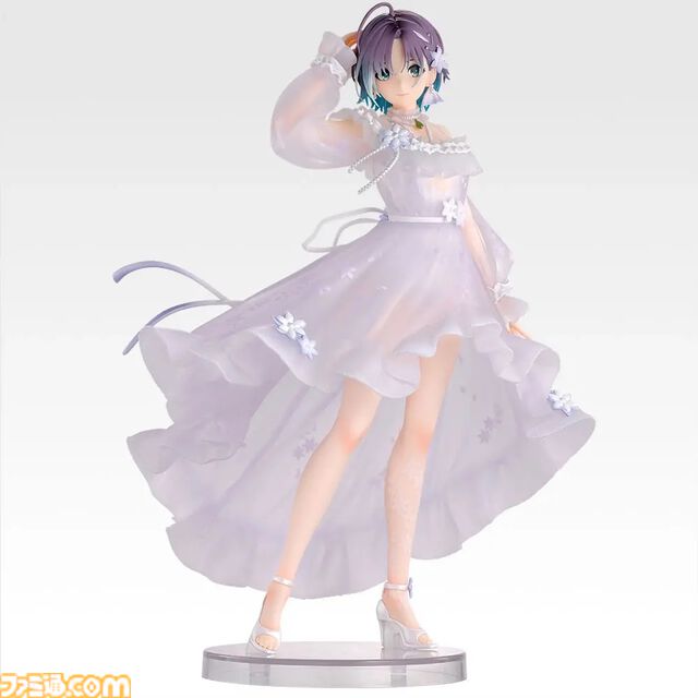 『シャニマス』一番くじが本日（12/23）発売。浅倉透の優雅で上品な美しいフィギュアが登場。透き通るスカート、愛らしい表情に華奢な指先までを立体化