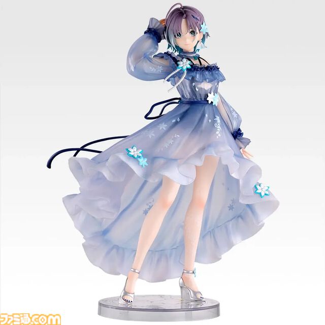 『シャニマス』一番くじが本日（12/23）発売。浅倉透の優雅で上品な美しいフィギュアが登場。透き通るスカート、愛らしい表情に華奢な指先までを立体化