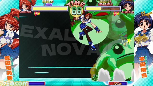 『あすか120%エクサレント』元祖ギャル対戦格闘ゲーム、悲願のアーケード向け新作が12月24日より先行稼働開始