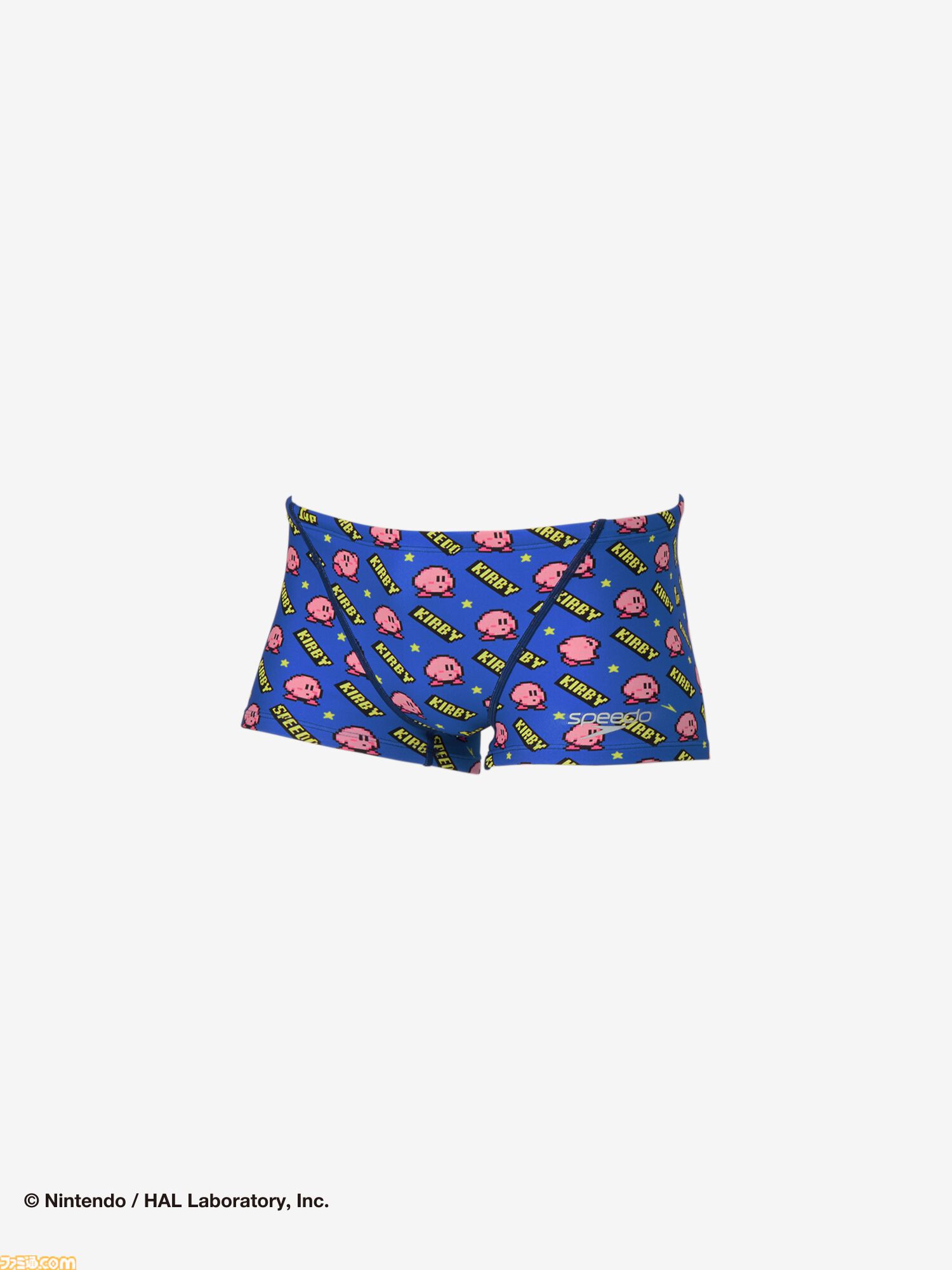 『星のカービィ』スイムウェアブランド“Speedo”コラボ水着が予約開始。ドット絵デザインの水着やカラフルなナップザックなど計13アイテム