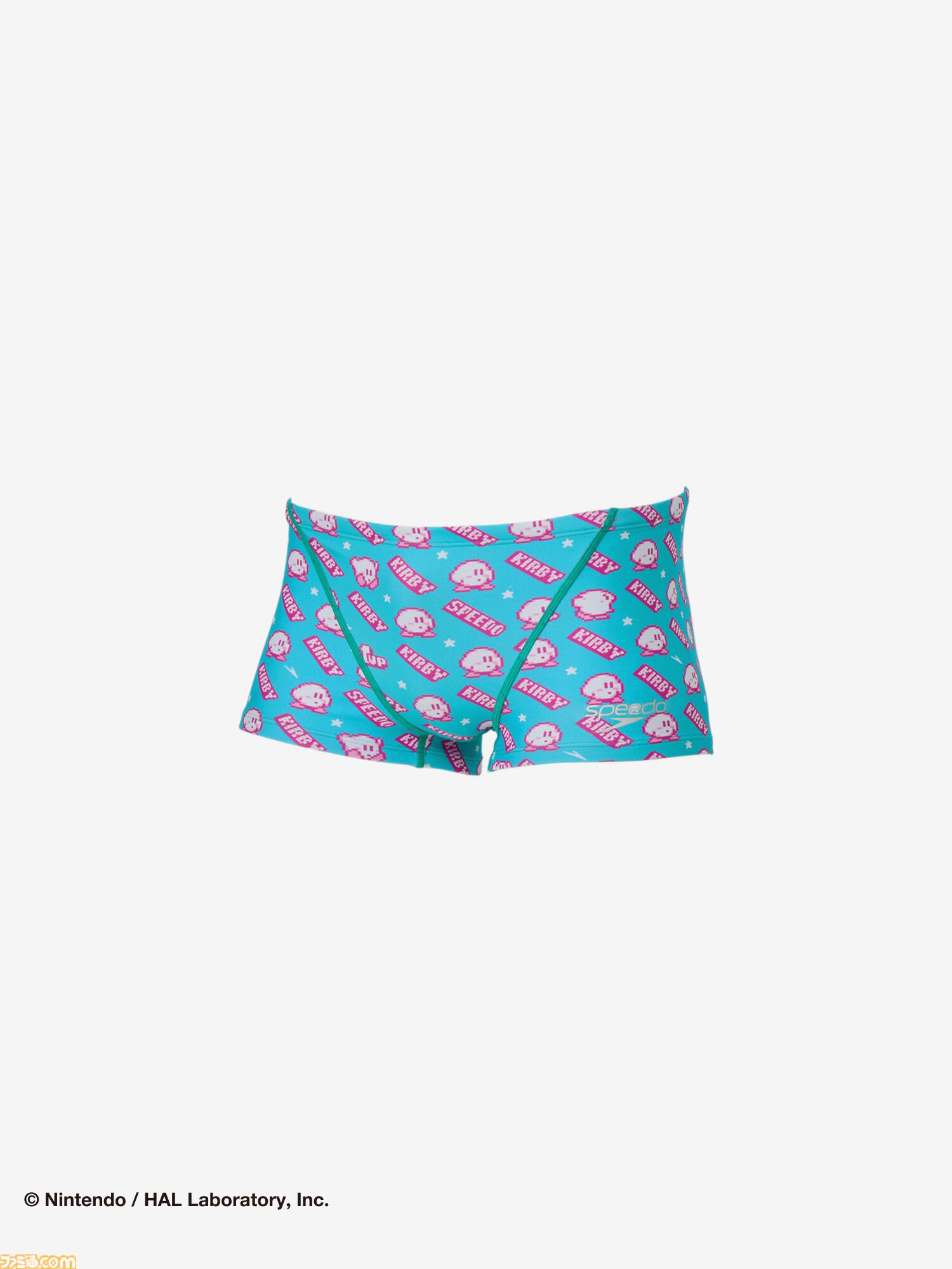 『星のカービィ』スイムウェアブランド“Speedo”コラボ水着が予約開始。ドット絵デザインの水着やカラフルなナップザックなど計13アイテム