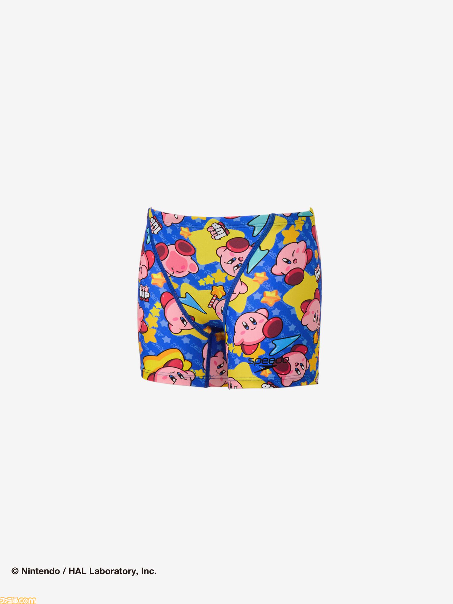 『星のカービィ』スイムウェアブランド“Speedo”コラボ水着が予約開始。ドット絵デザインの水着やカラフルなナップザックなど計13アイテム