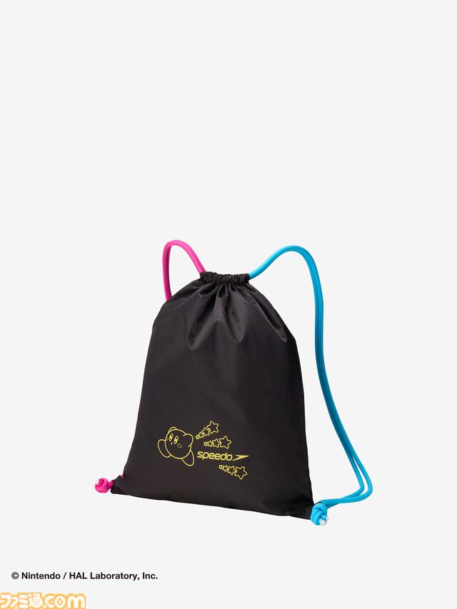 『星のカービィ』スイムウェアブランド“Speedo”コラボ水着が予約開始。ドット絵デザインの水着やカラフルなナップザックなど計13アイテム