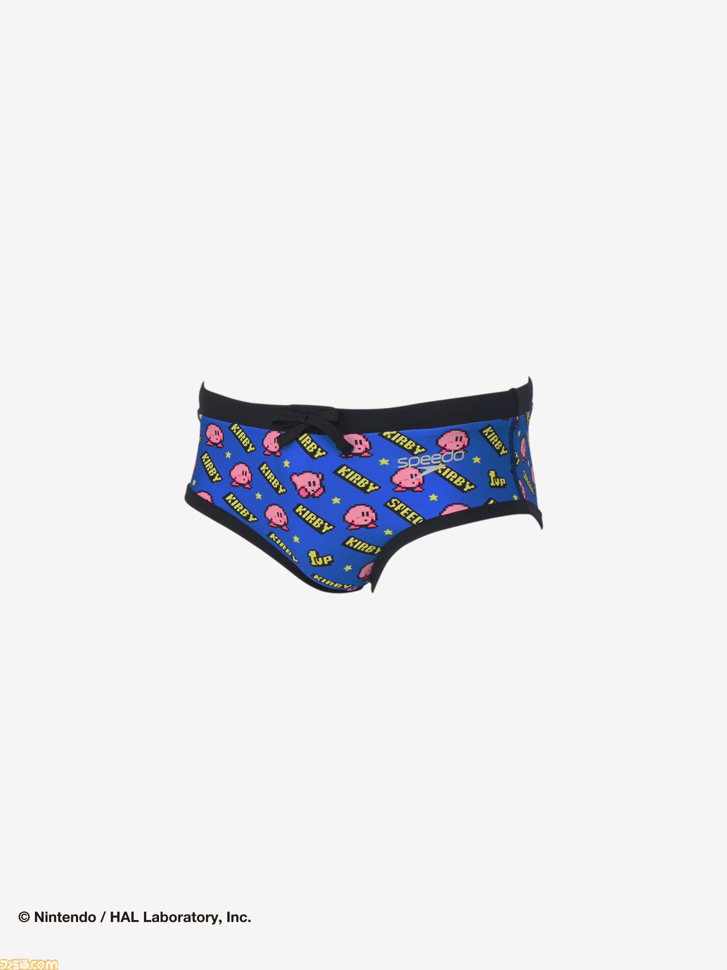 『星のカービィ』スイムウェアブランド“Speedo”コラボ水着が予約開始。ドット絵デザインの水着やカラフルなナップザックなど計13アイテム