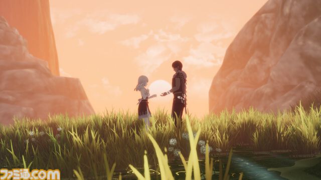 『ARIE：月詠み』儚くも美しいアニメ風アドベンチャー体験版がSteamで配信。終末世界で琴笛を奏で、世界に残された最後の島を旅する