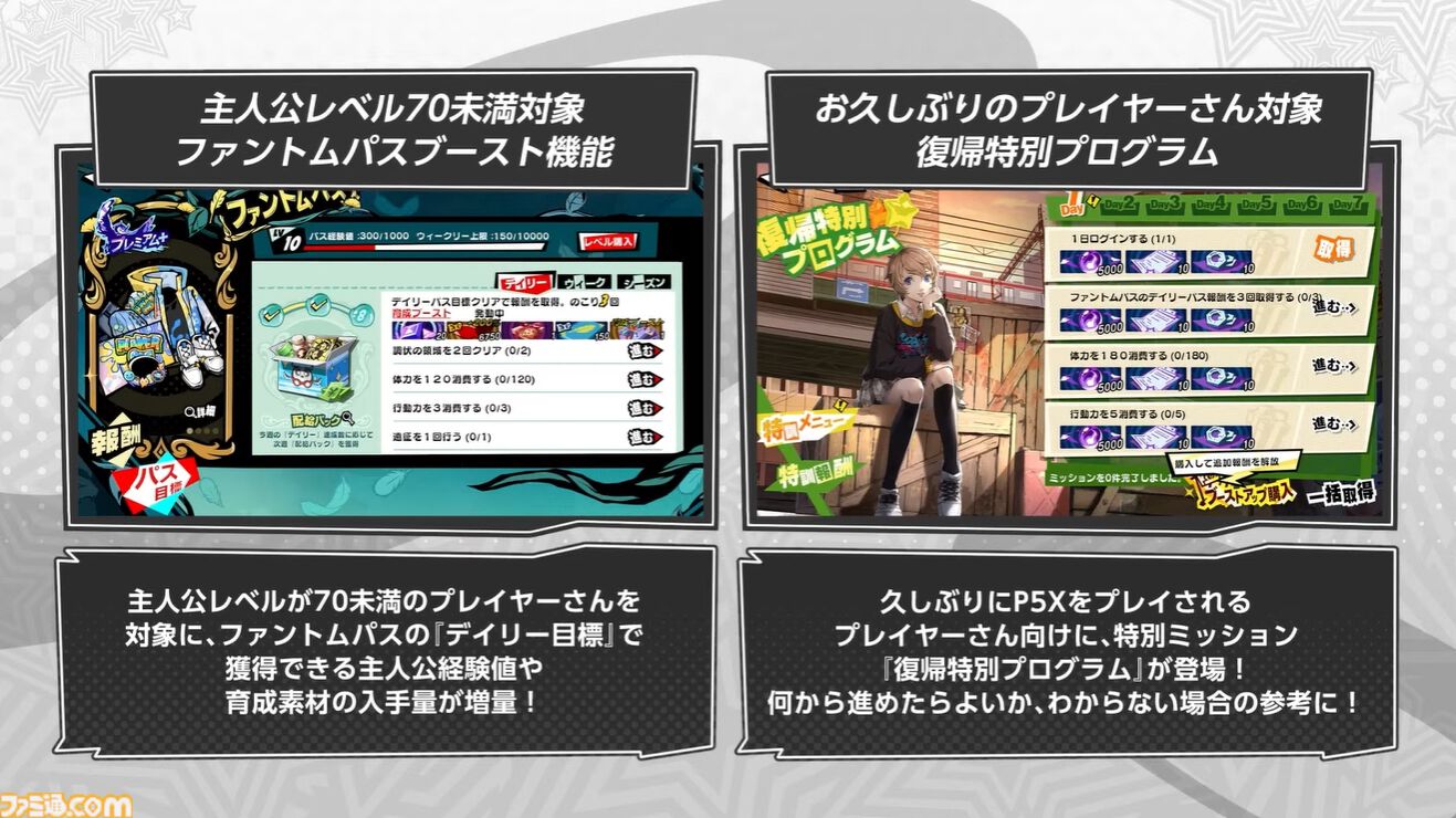 『ペルソナ5X』ジュスカロ発表まとめ。ジュスティーヌ＆カロリーヌはロール6種とスキル4種を使い分け、8属性に対応可能な超万能タイプ。ハイライトの種類も豊富。そしてかわいい。
