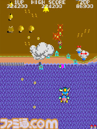 ファミコン版『ツインビー』40周年。ふたり同時に遊べるシューティングの草分け。ポップな世界観やベルによるパワーアップ、合体攻撃が印象深い作品【今日は何の日？】