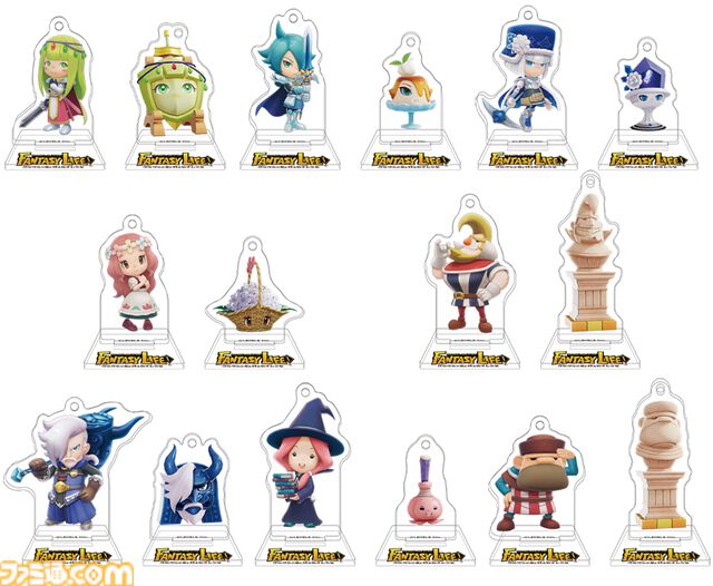 『ファンタジーライフi』ユエリアやヒルダなど仲間キャラクターたちをデザインした缶バッジ、アクキースタンドが本日（12/24）予約スタート