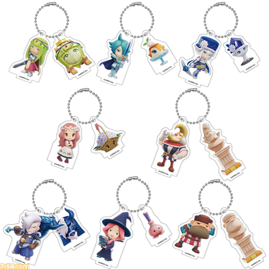 ファンタジーライフi カード・アクリルキーホルダー・バッジセット a5f3cfb881fe3118d9a45dbb121b37