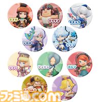 『ファンタジーライフi』ユエリアやヒルダなど仲間キャラクターたちをデザインした缶バッジ、アクキースタンドが本日（12/24）予約スタート