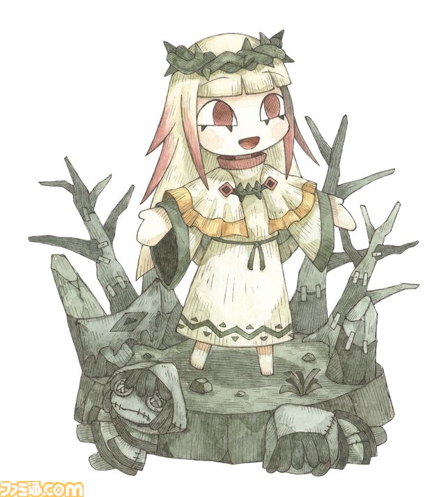 【シニガミ姫と異書館ノ怪物】『嘘つき姫と盲目王子』などに続く絵本シリーズ新作のゲームシステムが解禁。モノクロ世界を食べる“紙喰い”と、カラーに干渉する“めくる”で絵本の世界を冒険