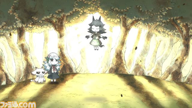 【シニガミ姫と異書館ノ怪物】『嘘つき姫と盲目王子』などに続く絵本シリーズ新作のゲームシステムが解禁。モノクロ世界を食べる“紙喰い”と、カラーに干渉する“めくる”で絵本の世界を冒険