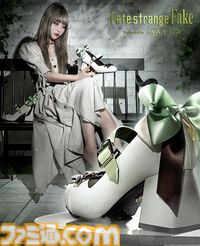 『Fate/strange Fake』英雄王（アーチャー）のパンプスが足元に“王者の存在感”をプラス。セイバー、ランサーがモチーフのデザインも同時展開