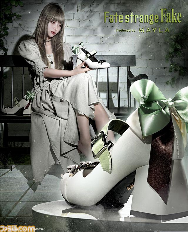 『Fate/strange Fake』英雄王（アーチャー）のパンプスが足元に“王者の存在感”をプラス。セイバー、ランサーがモチーフのデザインも同時展開