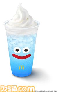 『ドラゴンクエスト』マクドナルドで“ドラクエバーガー”を3商品発売。スライムのマックフィズ/フロートが爽やか。2026年1月7日から