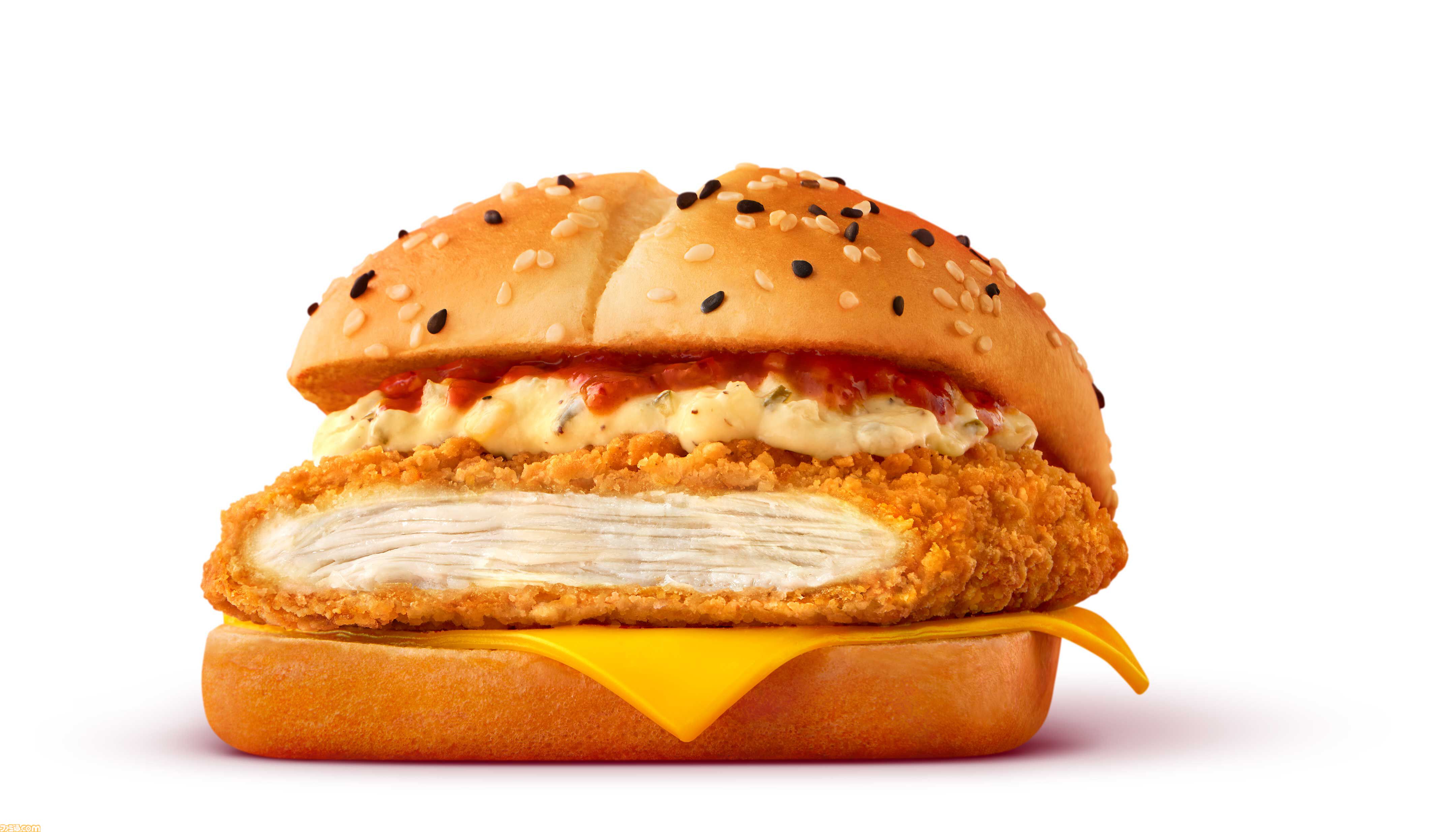『ドラゴンクエスト』マクドナルドで“ドラクエバーガー”を3商品発売。スライムのマックフィズ/フロートが爽やか。2026年1月7日から