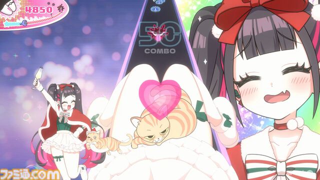 『ももっとクラッシュ』太もも音ゲーに“クリスマス仕様の太もも”が追加されるDLCが登場。浄化されるタマシイのボイスや新楽曲も実装