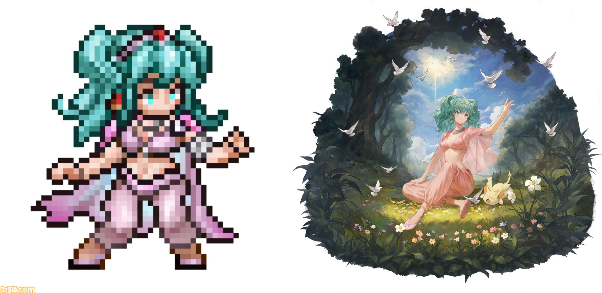 ドット絵RPG『名もなき者の詩』、まさかの『天空戦記シュラト』コラボでシュラト（声：関俊彦）、ガイ（声：子安武人）、レイガ（声：井上和彦）が無料で仲間に。新録ボイスを聴きたい人に“時間がなくてもファンタジー世界に浸れる”ゲームの魅力を紹介