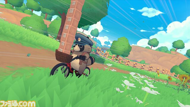 『TANUKI: Pon's Summer』2026年に発売延期。自転車乗りのタヌキによる配達アクション。島ひとつを丸ごと探索できる新エリアなど新要素を開発中