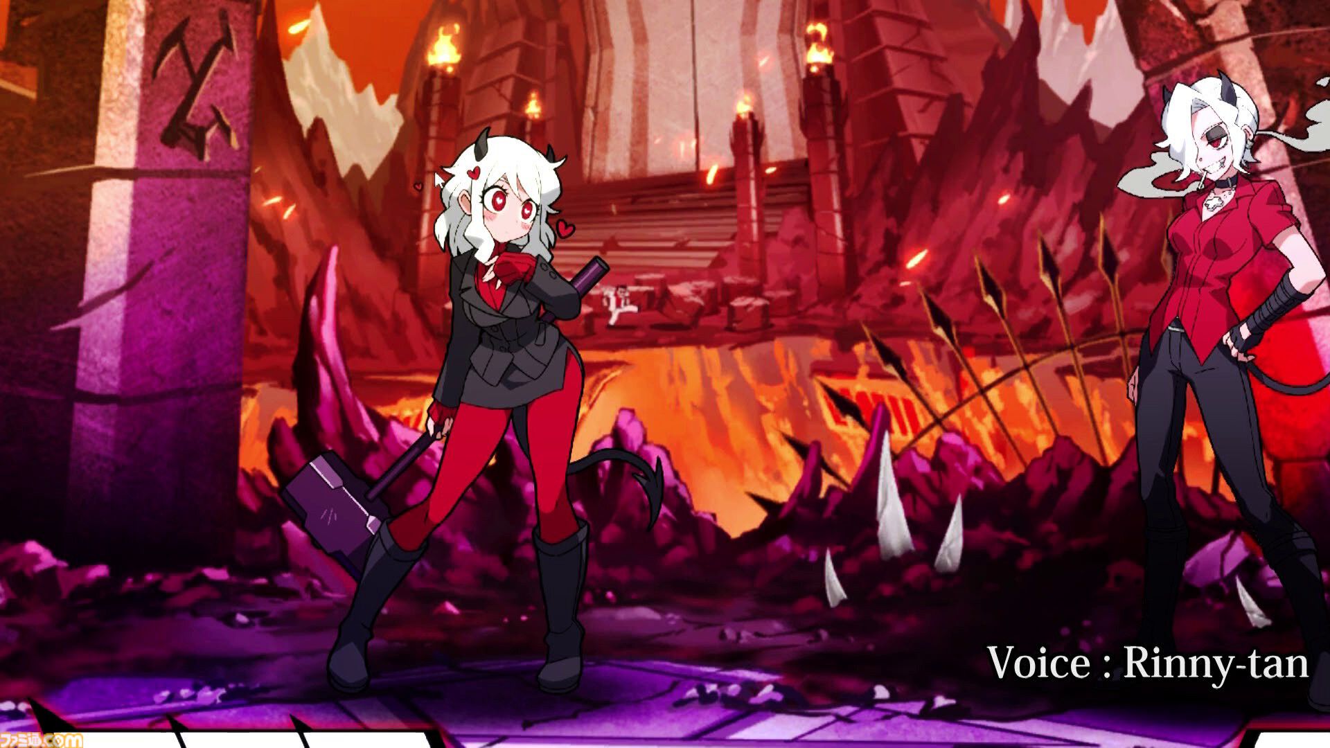 『Helltaker』二次創作格ゲー『Hellversus』無料体験版が配信開始。ズドラーダ、モデウスの2キャラで3つのモードがプレイ可能