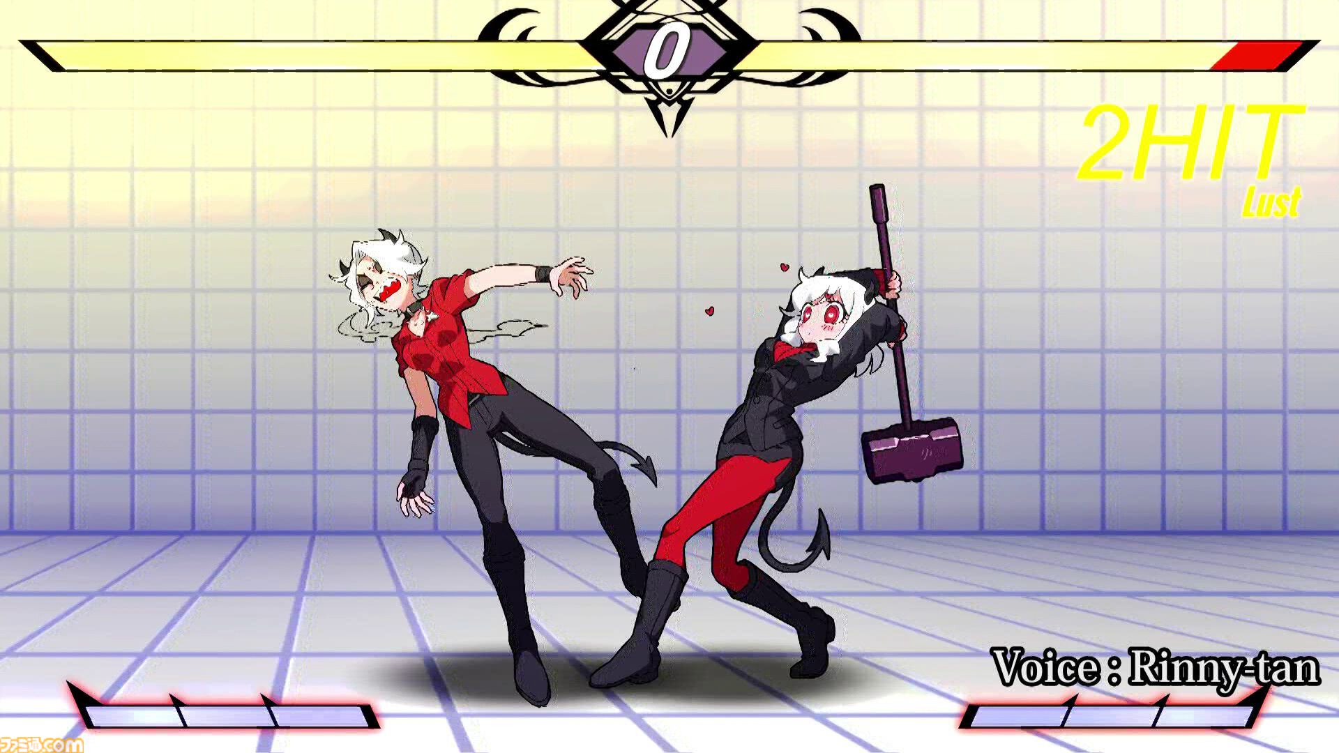 『Helltaker』二次創作格ゲー『Hellversus』無料体験版が配信開始。ズドラーダ、モデウスの2キャラで3つのモードがプレイ可能