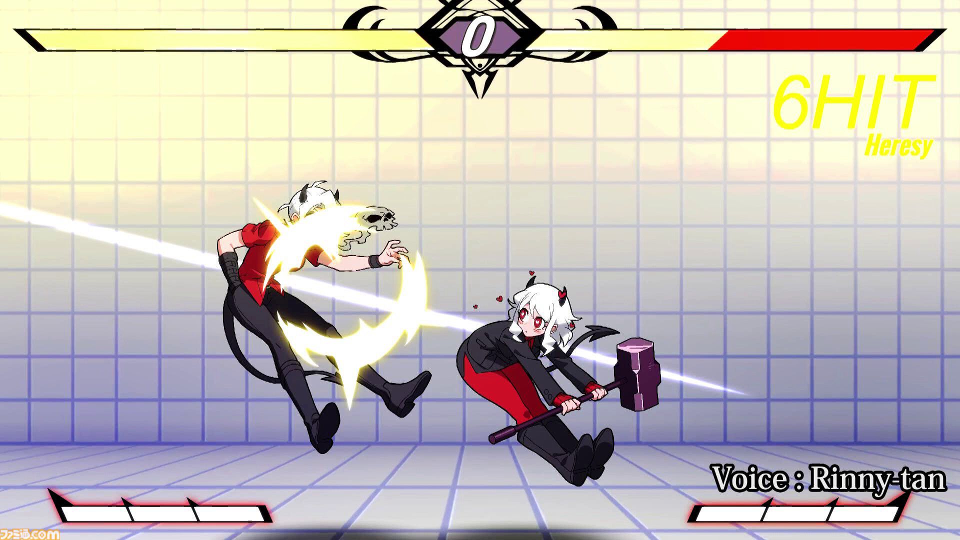 『Helltaker』二次創作格ゲー『Hellversus』無料体験版が配信開始。ズドラーダ、モデウスの2キャラで3つのモードがプレイ可能