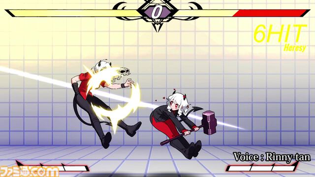 『Helltaker』二次創作格ゲー『Hellversus』無料体験版が配信開始。ズドラーダ、モデウスの2キャラで3つのモードがプレイ可能