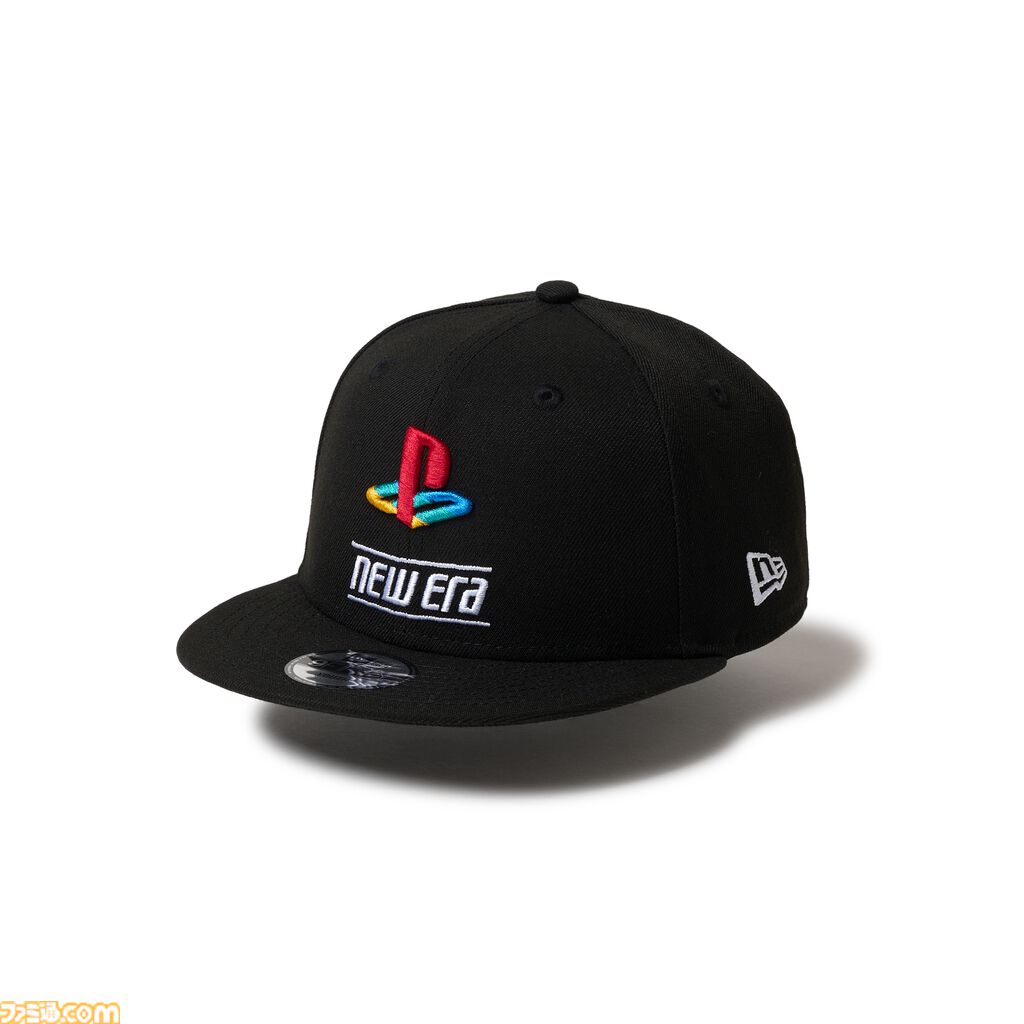 プレステ×ニューエラのコラボアイテムが2026年1月8日発売。象徴的なロゴをデザインしたキャップ、Tシャツ、トレーナーなどのアパレルが展開