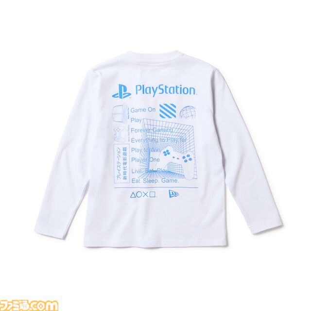 プレステ×ニューエラのコラボアイテムが2026年1月8日発売。象徴的なロゴをデザインしたキャップ、Tシャツ、トレーナーなどのアパレルが展開