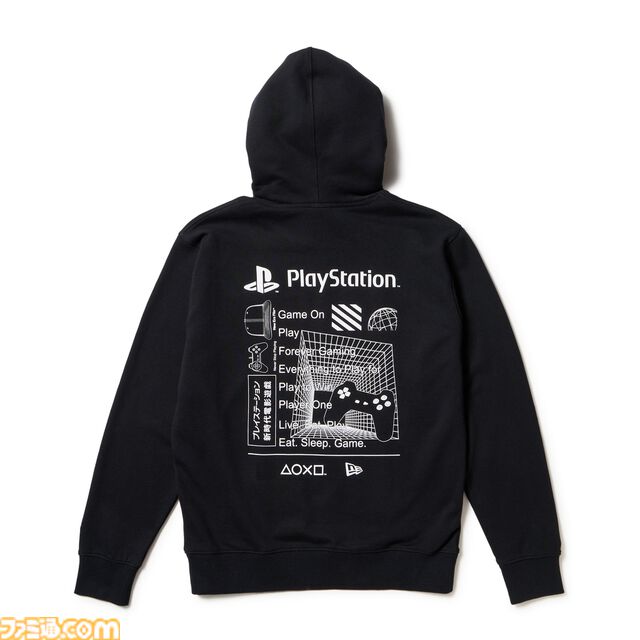 プレステ×ニューエラのコラボアイテムが2026年1月8日発売。象徴的なロゴをデザインしたキャップ、Tシャツ、トレーナーなどのアパレルが展開