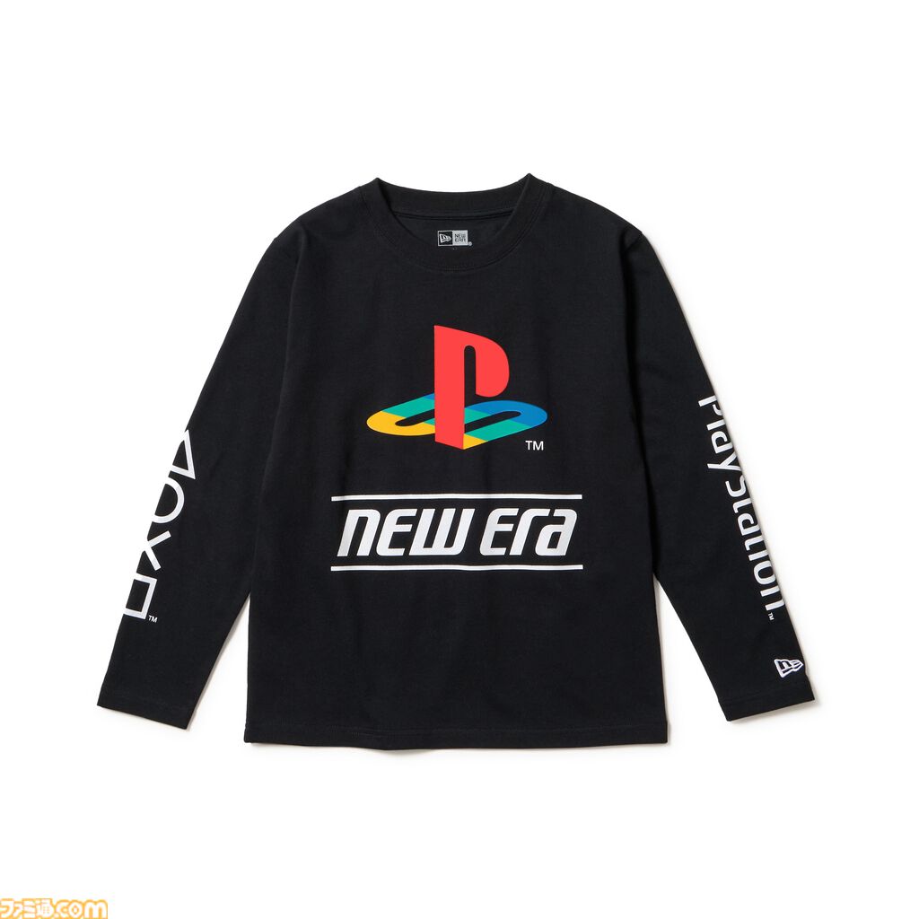 プレステ×ニューエラのコラボアイテムが2026年1月8日発売。象徴的なロゴをデザインしたキャップ、Tシャツ、トレーナーなどのアパレルが展開