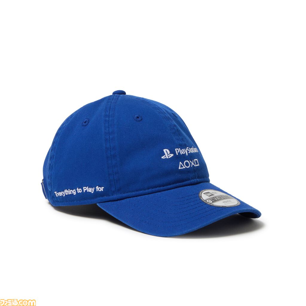 プレステ×ニューエラのコラボアイテムが2026年1月8日発売。象徴的なロゴをデザインしたキャップ、Tシャツ、トレーナーなどのアパレルが展開